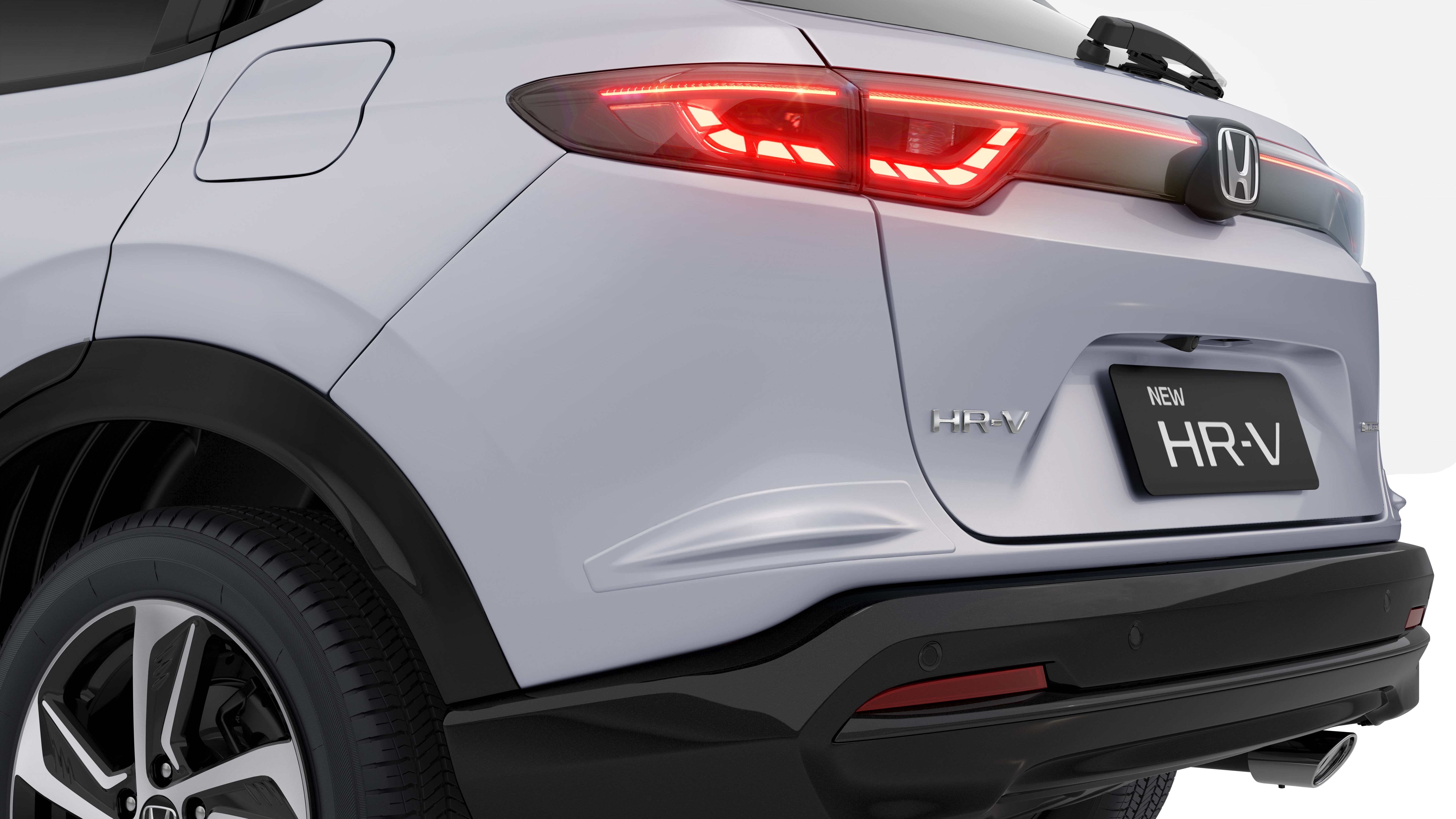 PROTETOR LATERAL DE PARA-CHOQUE TRASEIRO (HR-V) - Branco topázio perolizado