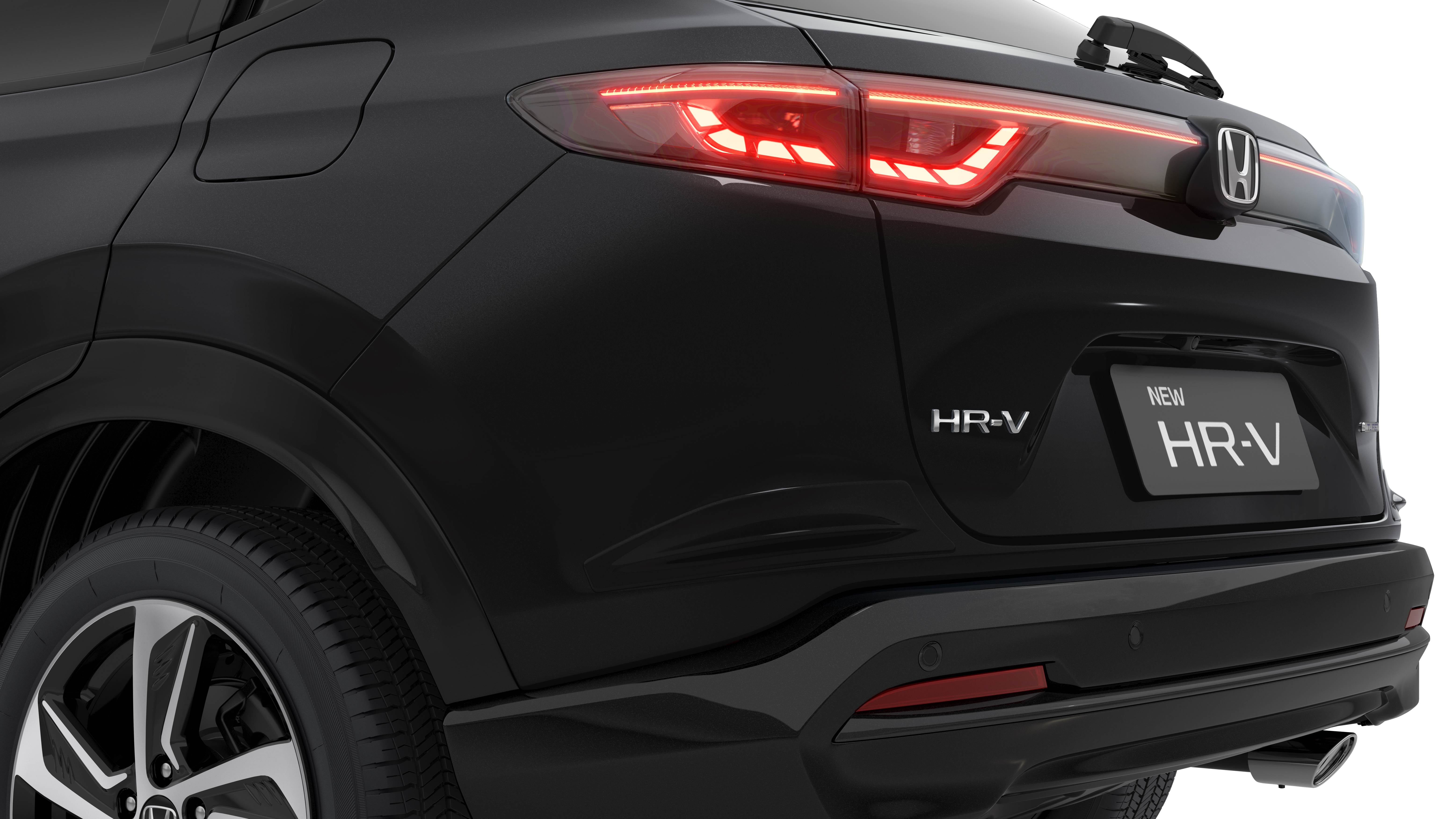 PROTETOR LATERAL DE PARA-CHOQUE TRASEIRO (HR-V) - Preto cristal perolizado