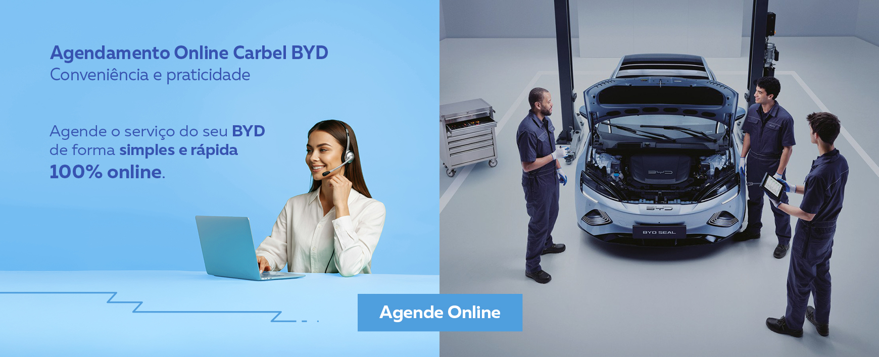 banner agendamento online