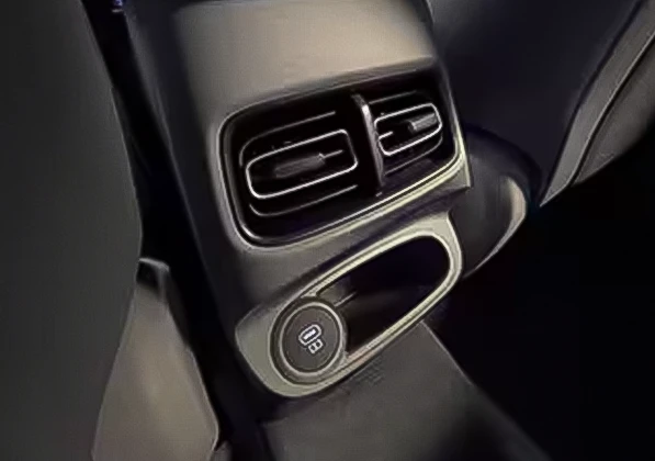 Saída de ar para passageiros