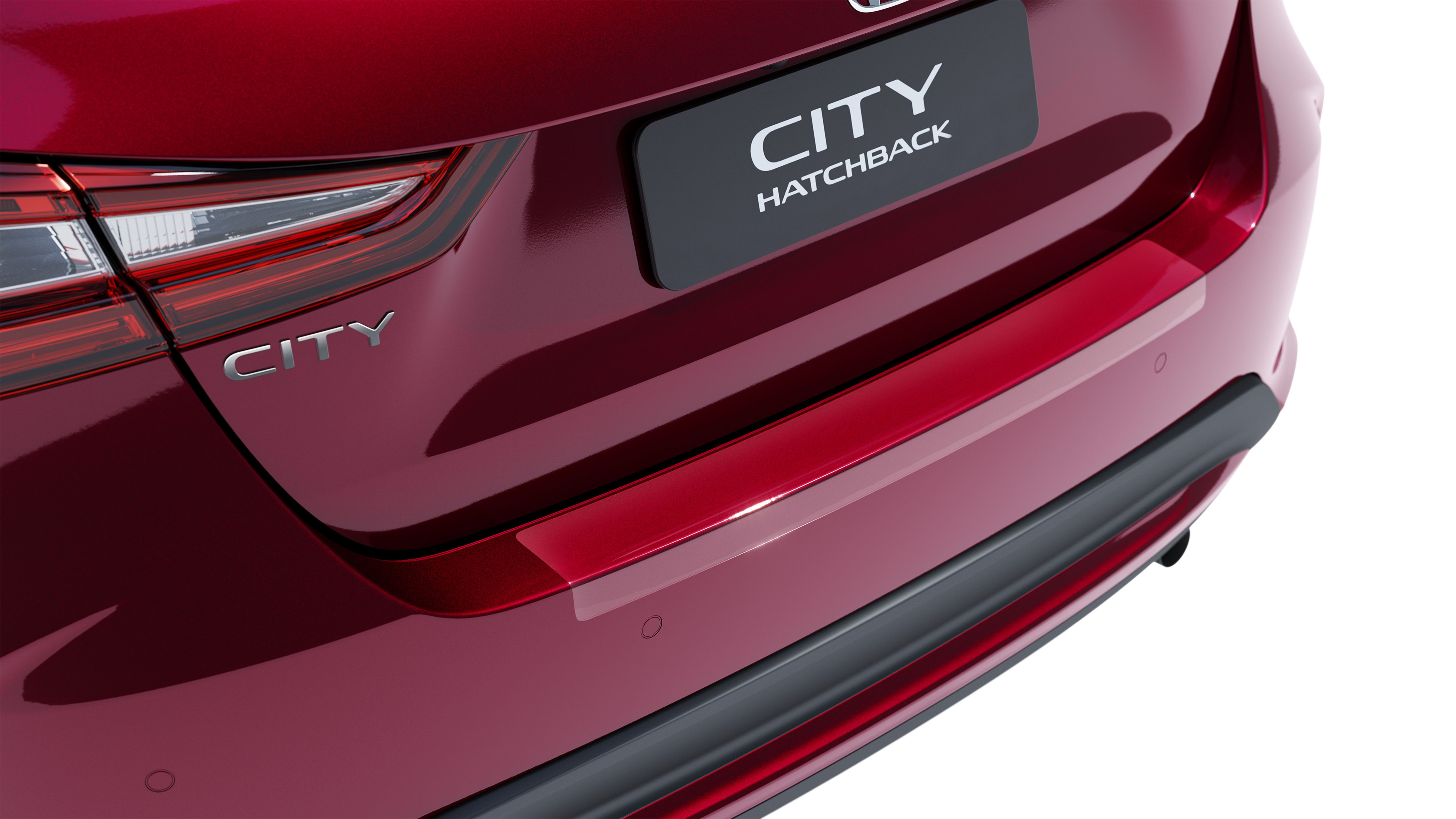 FILME PROTETOR DE PARA-CHOQUE TRASEIRO (CITY) - Transparente