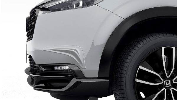 PROTETOR LATERAL DE PARA-CHOQUE FRONTAL (HR-V) - Branco tafetá sólido