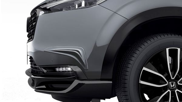 PROTETOR LATERAL DE PARA-CHOQUE FRONTAL (HR-V) - Prata platinum metálico