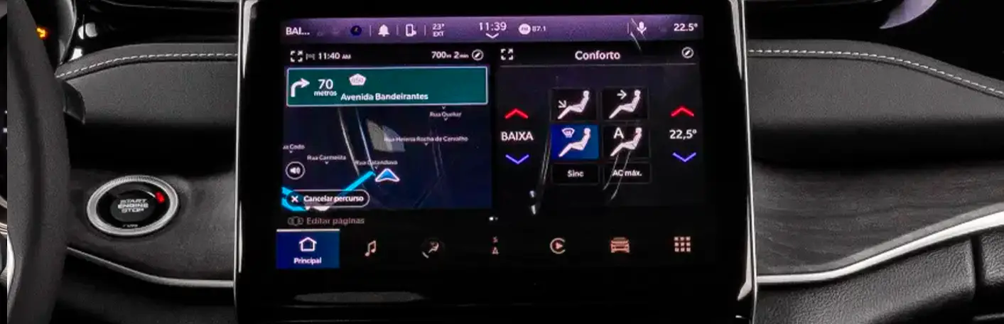 CENTRAL MULTIMÍDIA 10,1”