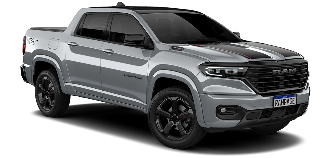 Rampage Big Horn 2.2 Diesel 2026 PRATA BILLET + TETO PRETO