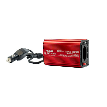  inversor de voltagem 200w p/100w 110v thork - 9064 