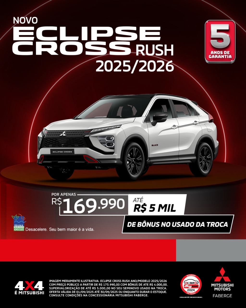 Eclipse Cross RUSH 1.5 16V 165cv Aut.