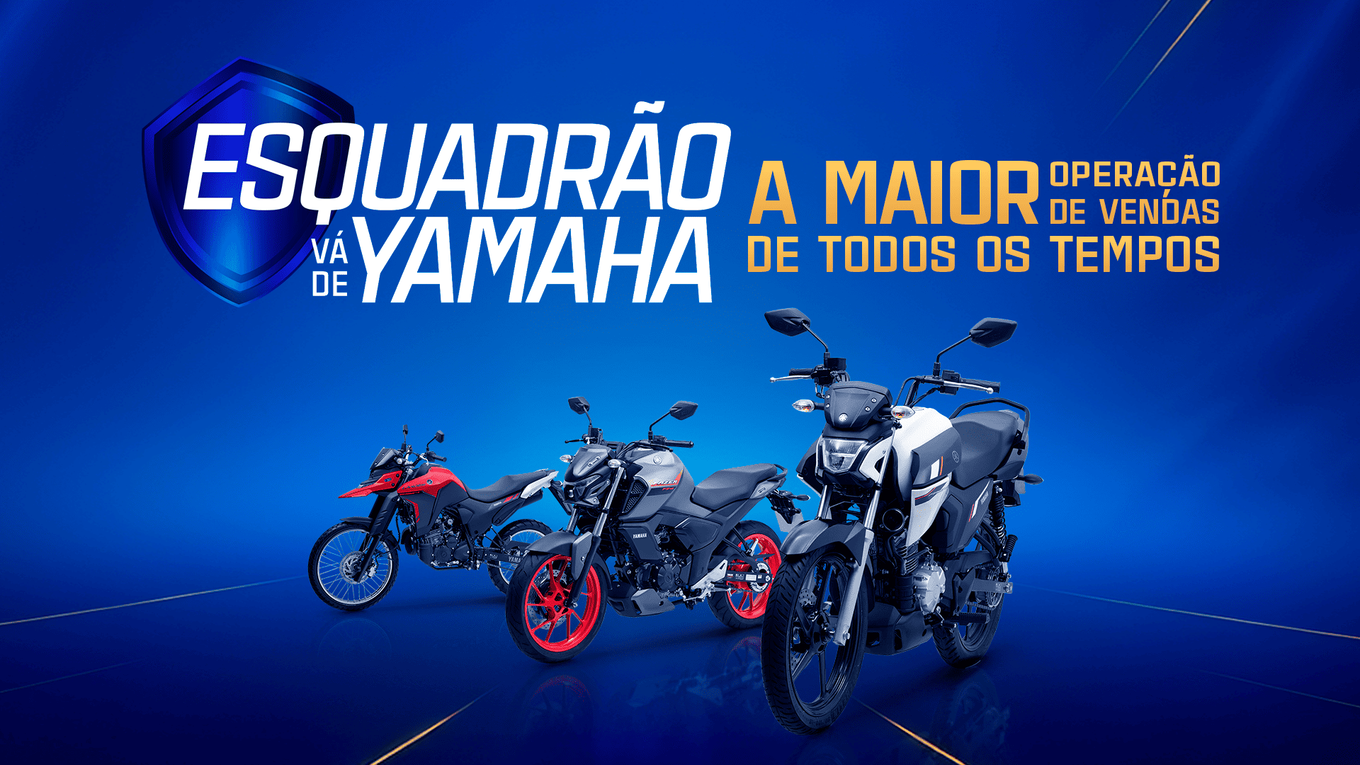 Esquadrão Vá de Yamaha na Moto Arte: a oportunidade que você esperava para garantir sua moto 0km!