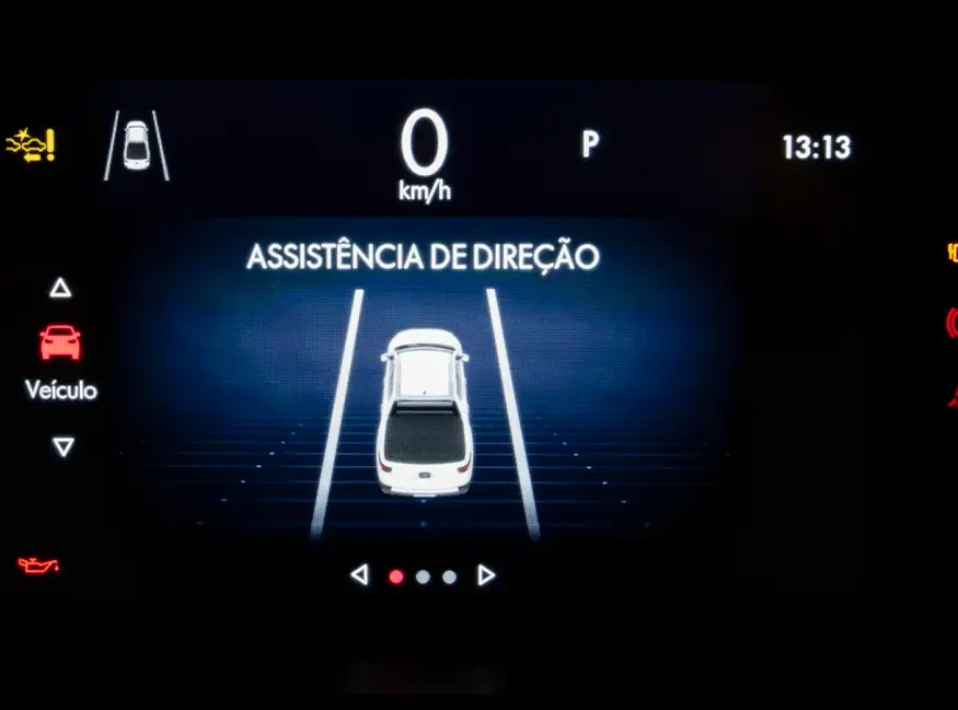 AVISO DE SAÍDA DE FAIXA​​​