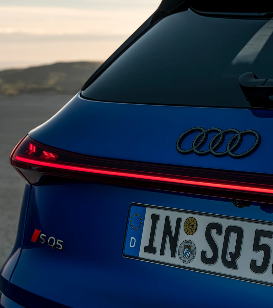 Lanternas traseiras OLED inovadoras.