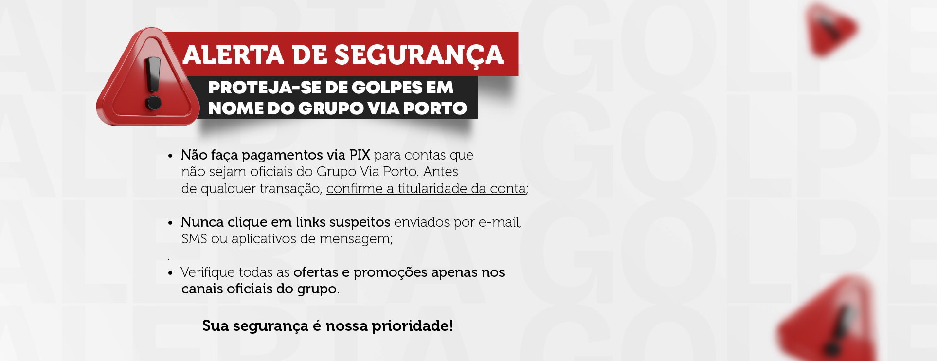 Alerta de Segurança
