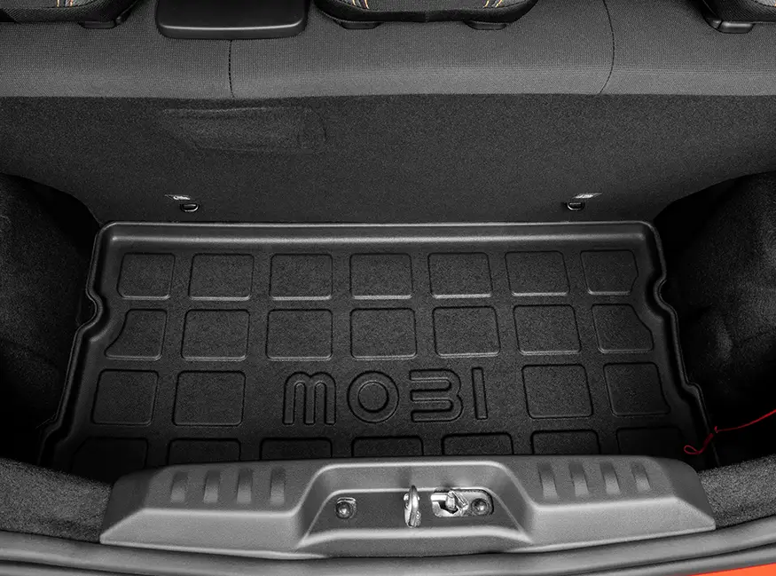 Tapete para porta-malas, bordas elevadas