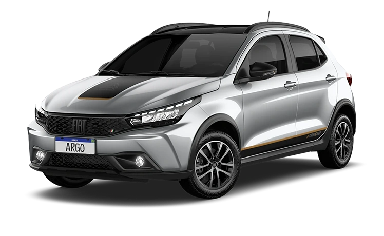 ARGO 1.0 FLEX 4P 2026 PRATA BARI COM TETO PRETO VULCANO