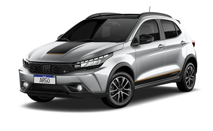 ARGO 1.0 FLEX 4P 2026 PRATA BARI COM TETO PRETO VULCANO