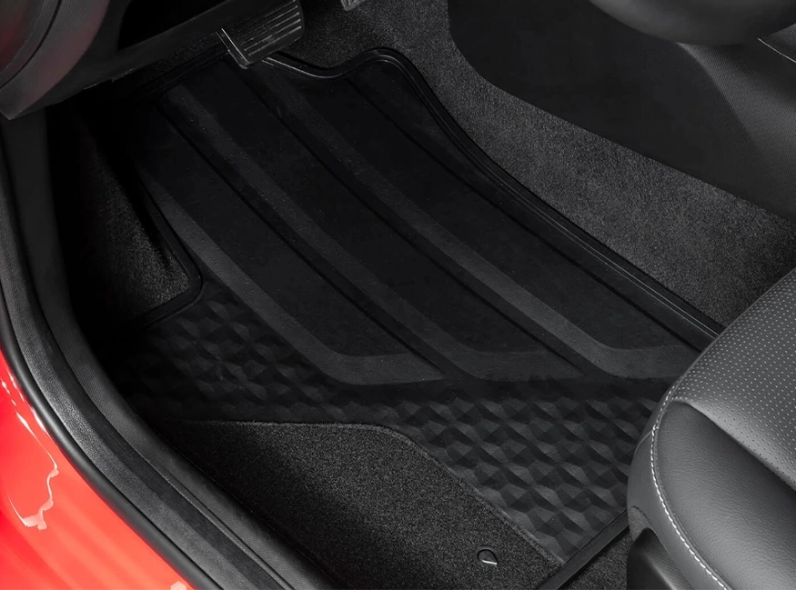 Tapete de Borracha com Carpete