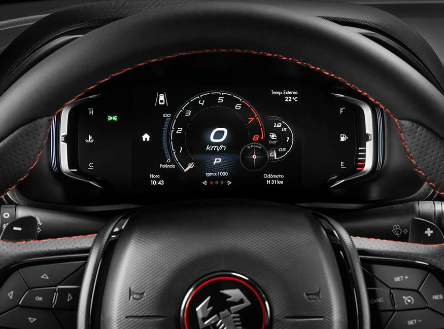 CLUSTER FULL DIGITAL DE 7”