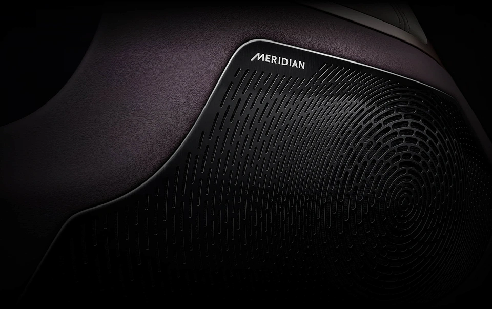 Sistema de som Meridian de última geração