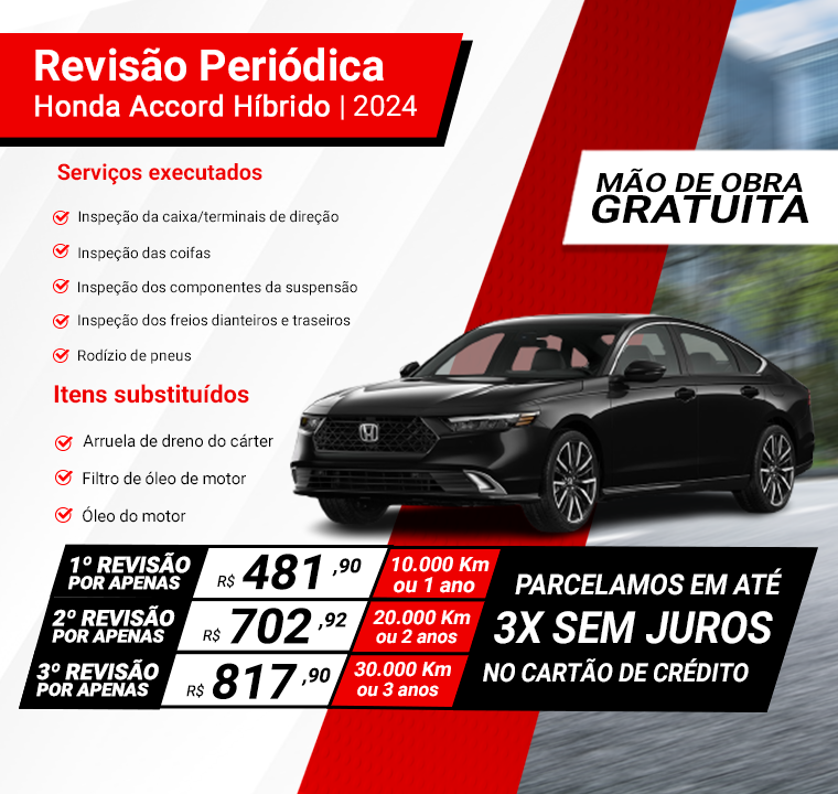 HONDA - ACCORD HÍBRIDO 2024 - OFERTA