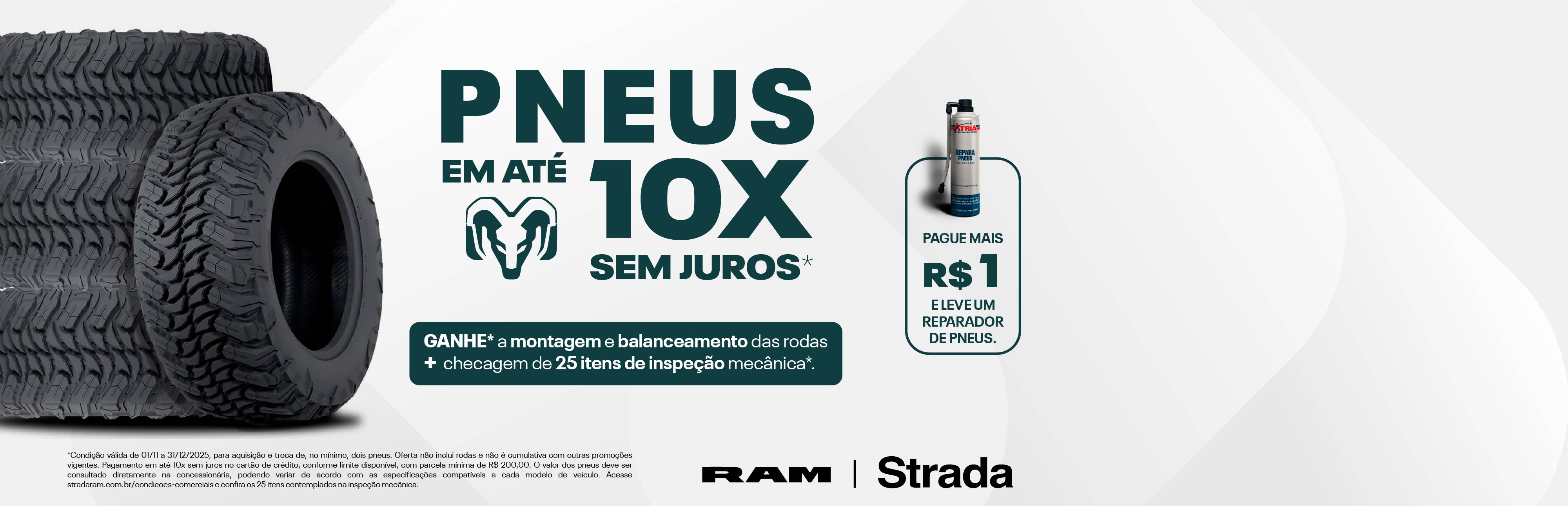 banner pneu - 01/11 ate 30/12