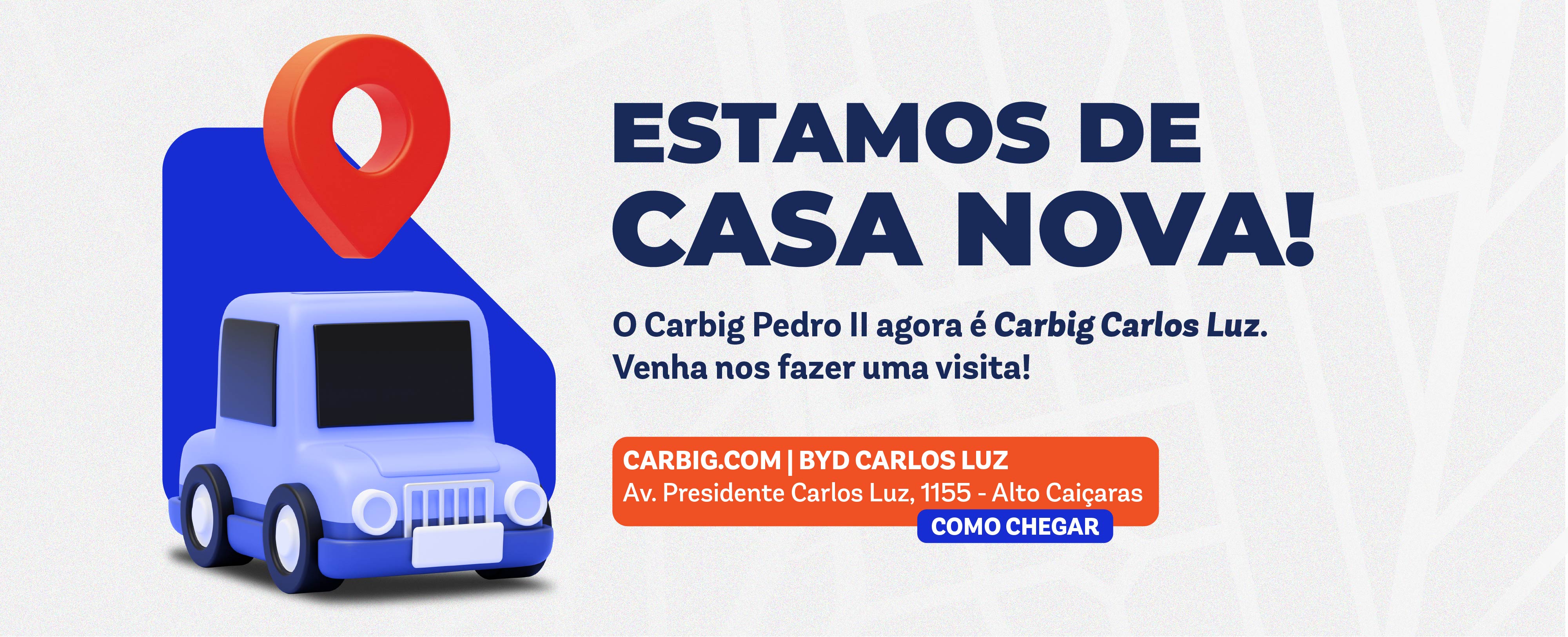 Seminovos Carbig.com | Mudança Carbig Pedro II > Carlos Luz (VA)