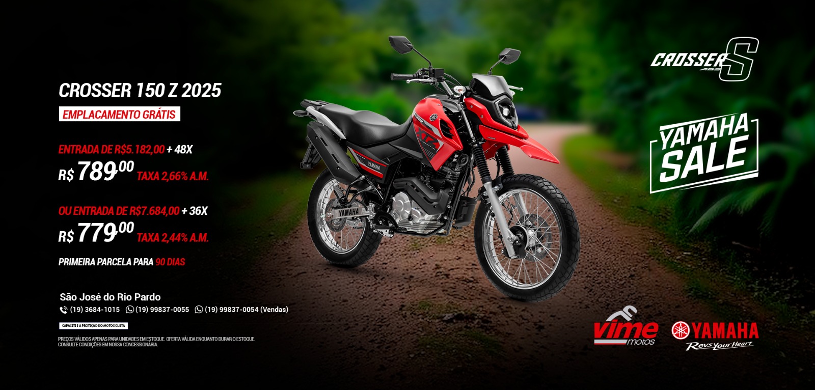 banner crosser 150 z 2025