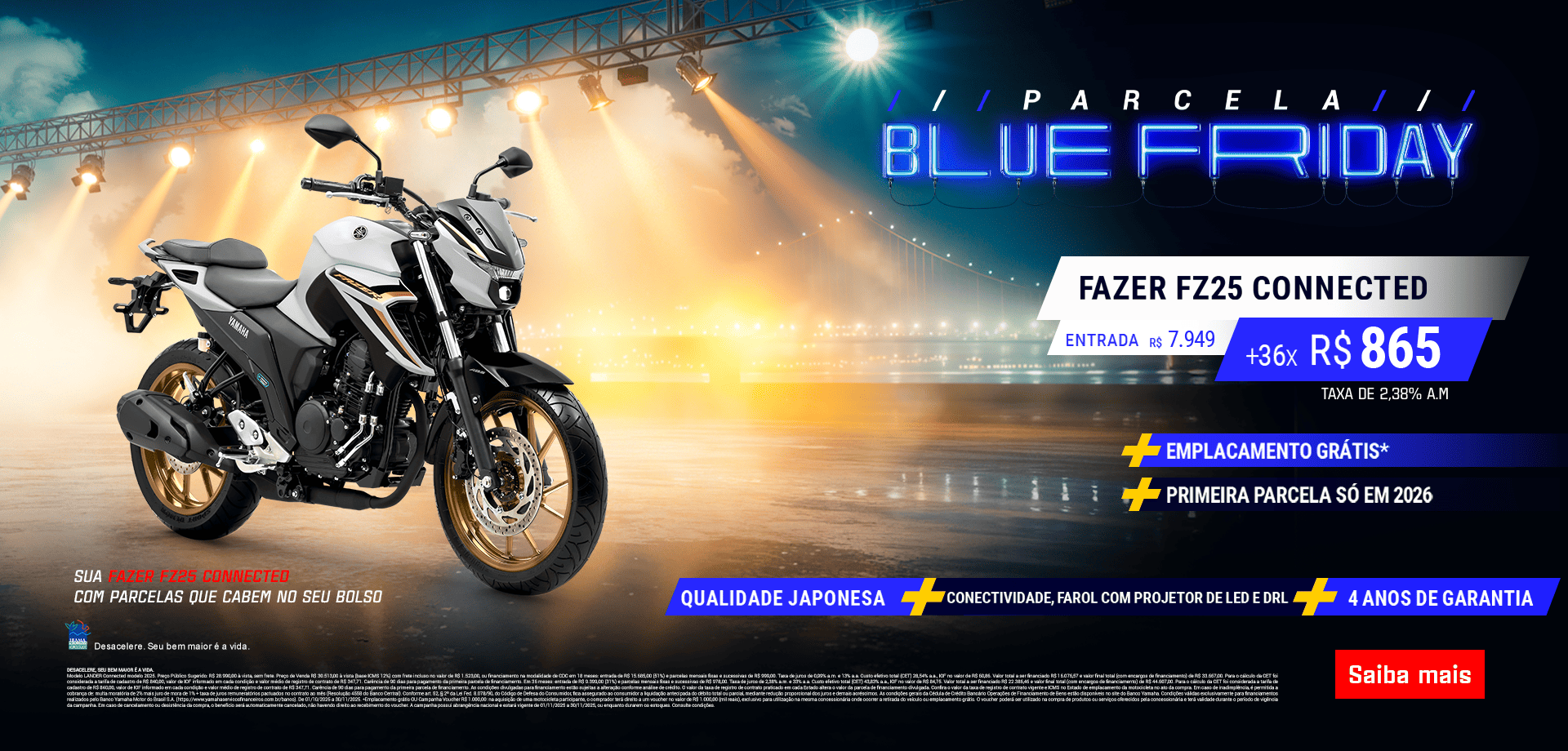 banner fazer fz25 - novembro