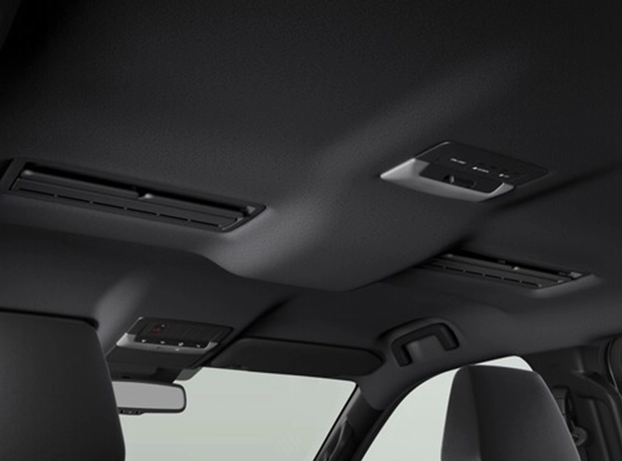 ACABAMENTO INTERNO NA COR PRETA