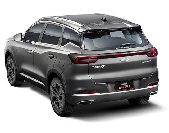 Lanterna traseira panorâmica, luzes de freio e brake light com LED.