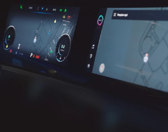 Novo GPS nativo Double Screen.
