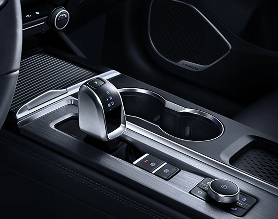 Seletor de marchas tipo Joystick.