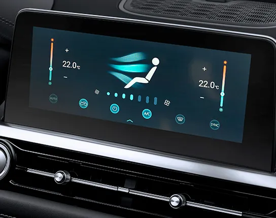 Ar-condicionado eletrônico dual zone