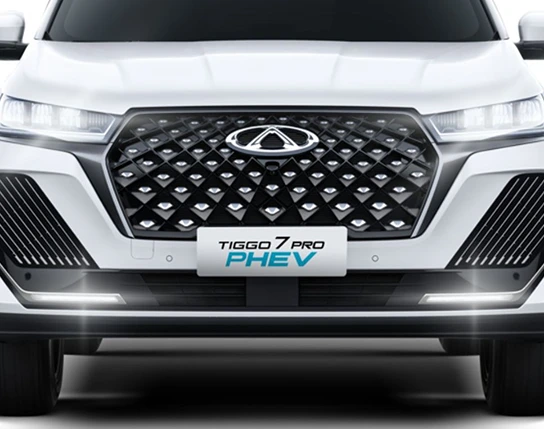 Grade frontal Big Diamond e Faróis em LED.