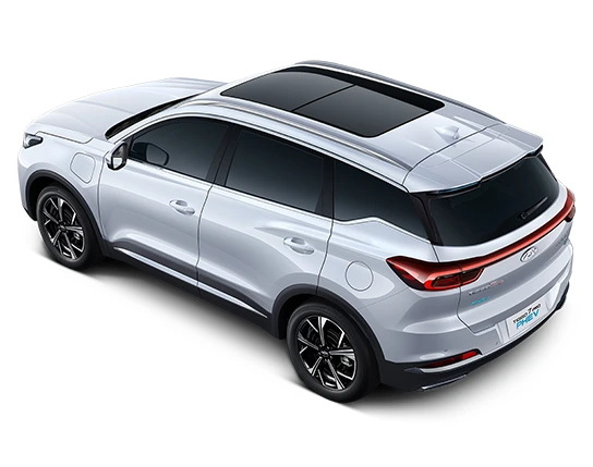 Um Design esportivo, exclusivo da versão PHEV.