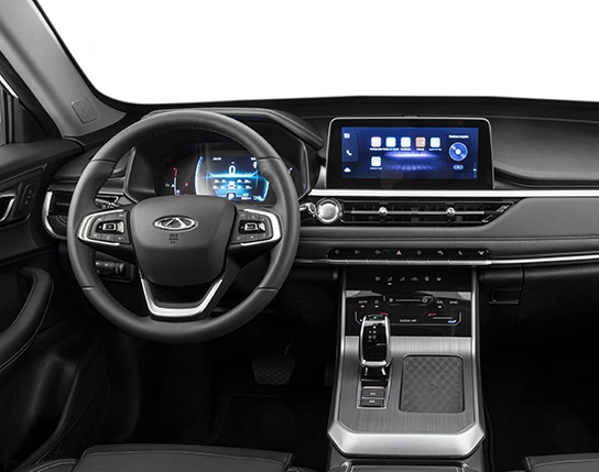 Iluminação interna em led com opção de cores.