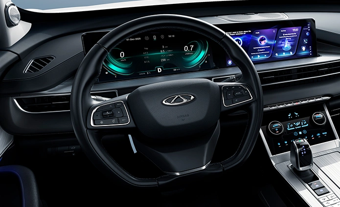 Novo volante multifuncional.