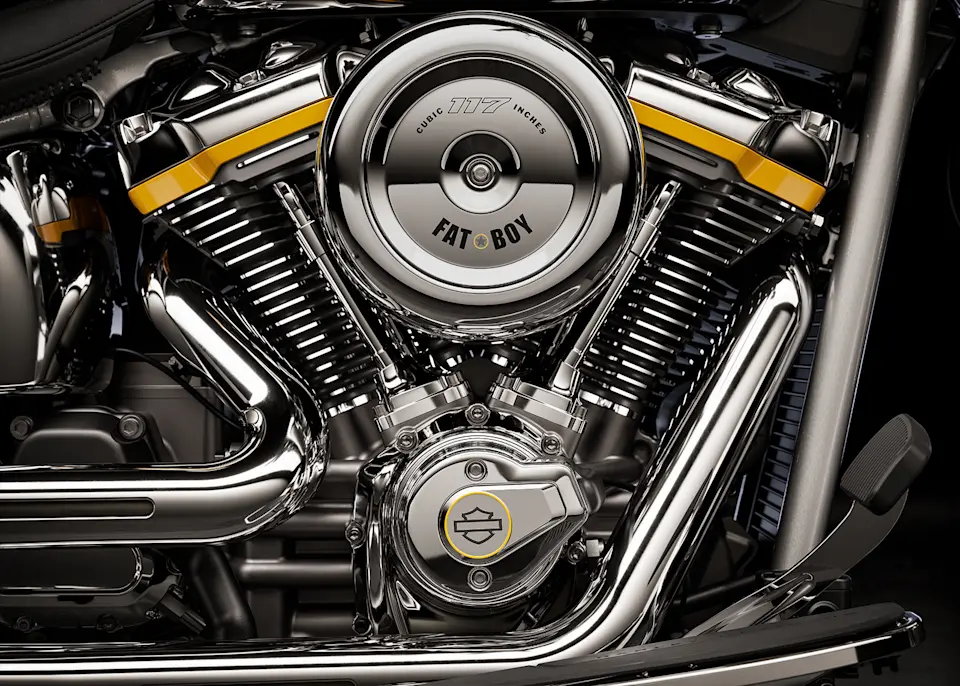 NOVO MOTOR PERSONALIZADO MILWAUKEE-EIGHT™ 117 V-TWIN