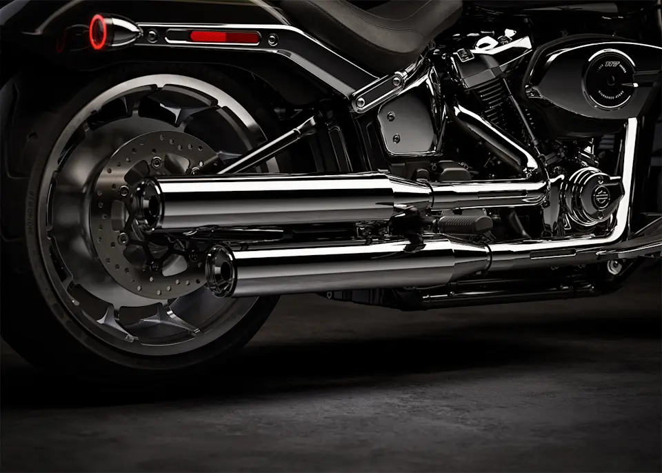 Escapamento 2 para 2 potente