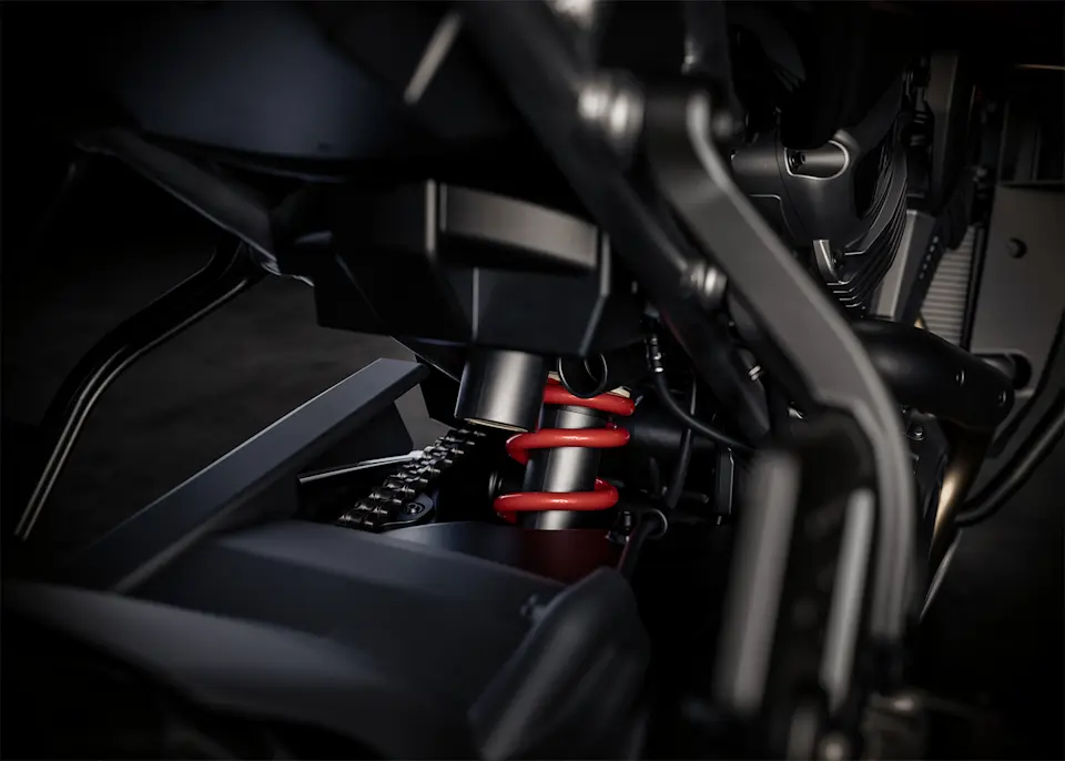 Suspensão semi-ativa que se adapta à pilotagem