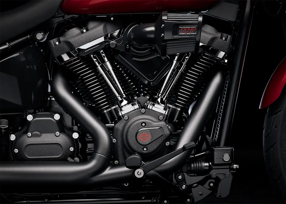 Novo motor V-Twin Milwaukee-Eight™ 117 High Output