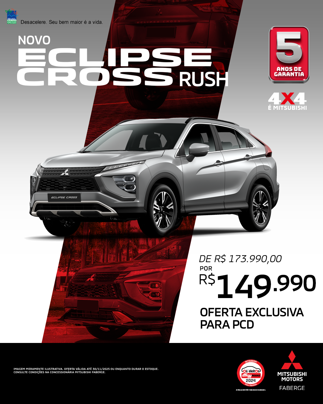 Eclipse Cross RUSH 1.5 16V 165cv Aut.