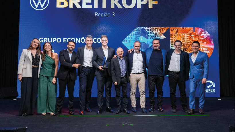 Breitkopf conquista primeiro lugar no SUPER da Volkswagen!