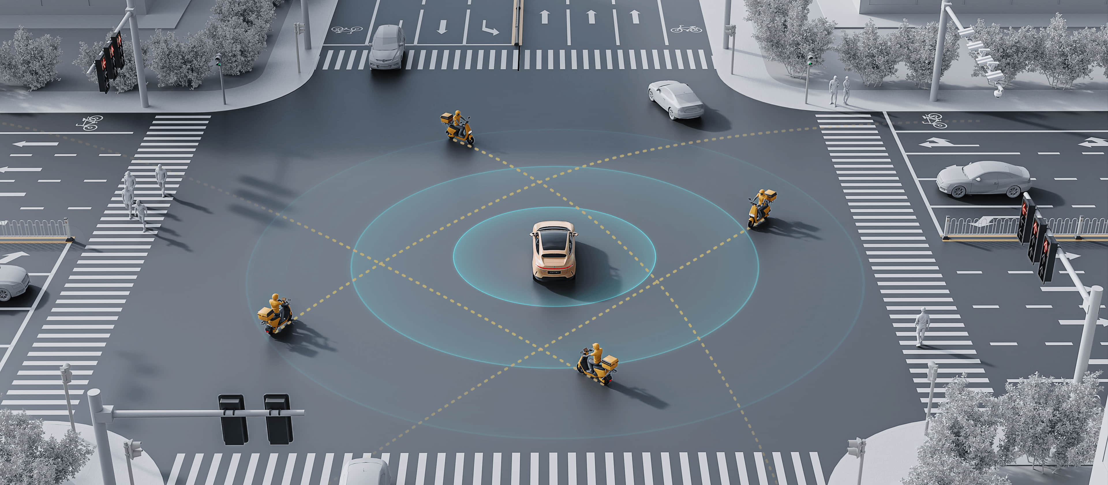 banner CAS 3.0 - Sistema Anti-colisões 360o