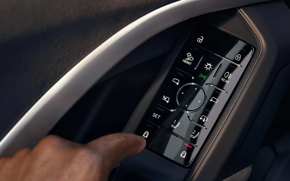 Detalhes do interior do Audi Q5 SUV