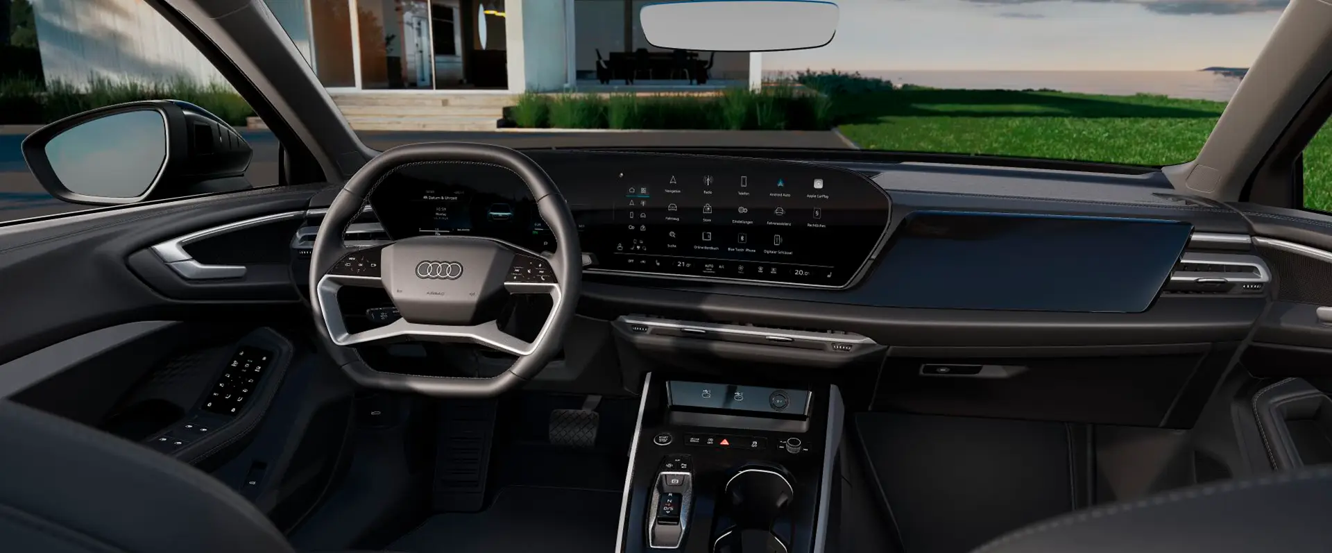 Interior do modelo A5 Sedan Performance S Edition quattro