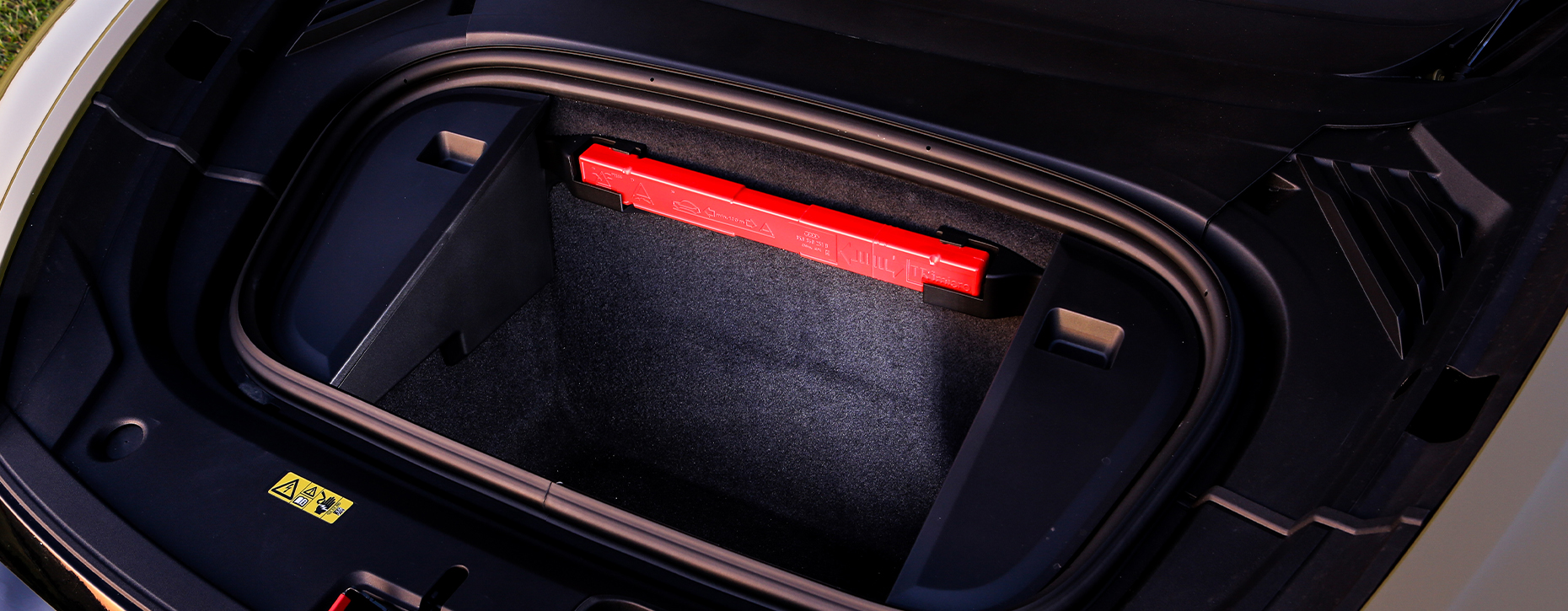 Espaço do Audi RS e-tron GT