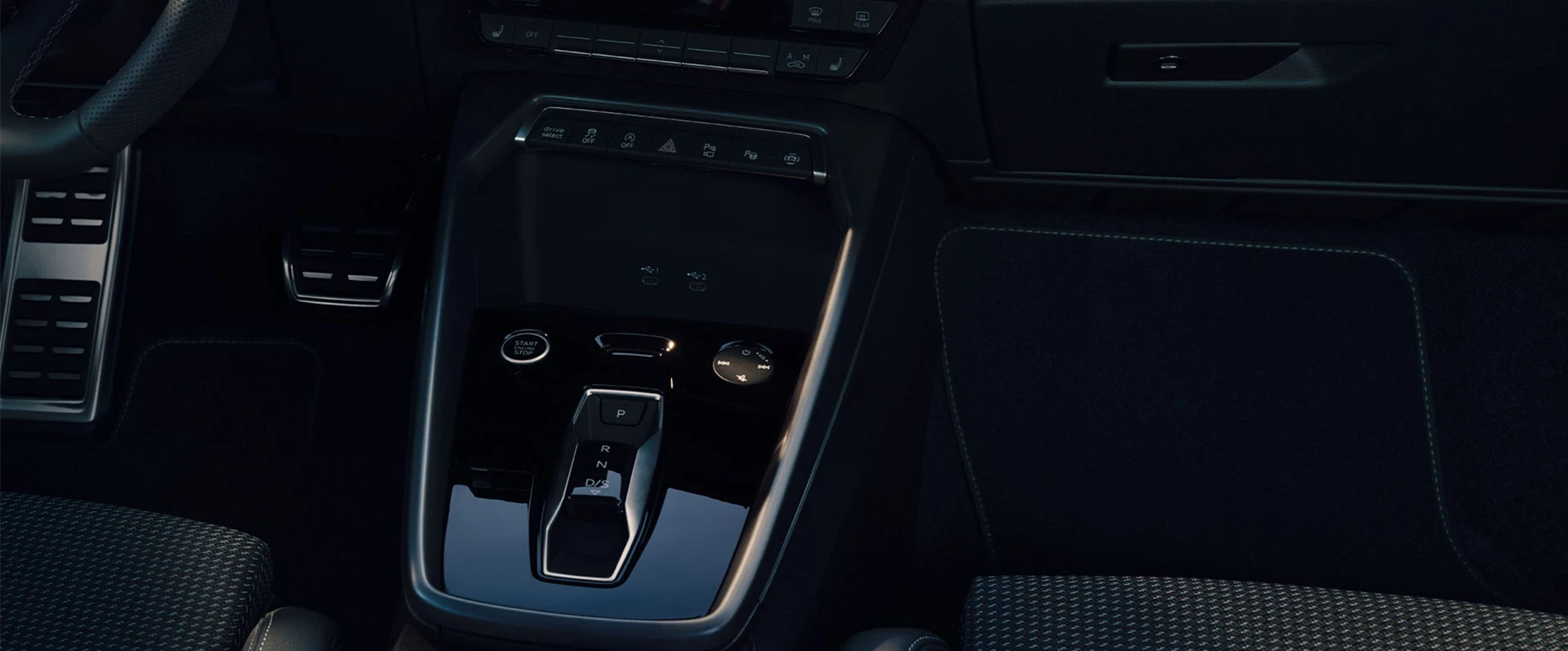 Interior do Audi A3 Sportback