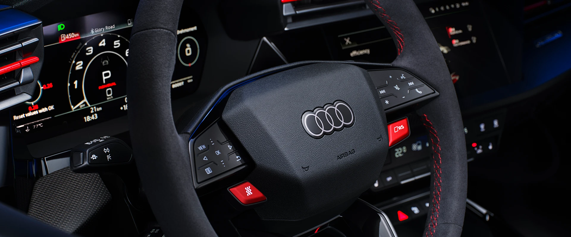 Volante do Audi RS 3 Sedan