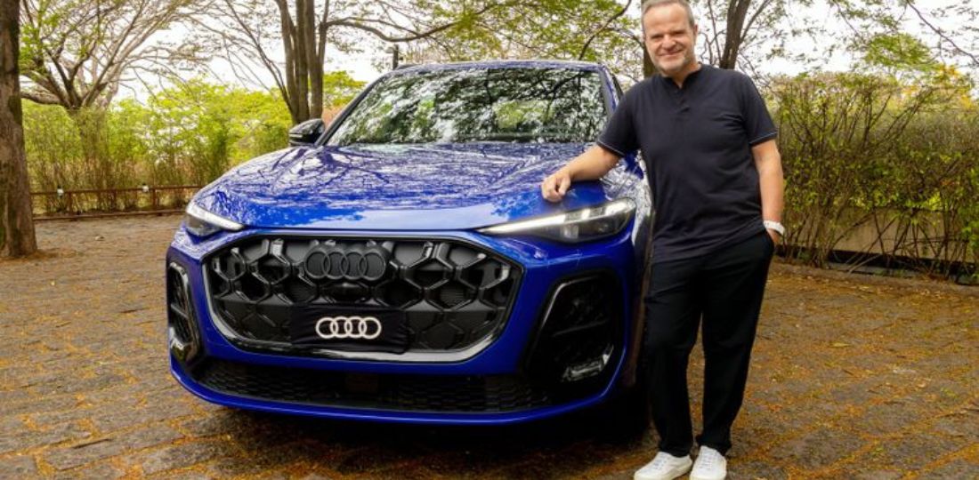 Audi apresenta Rubens Barrichello como novo embaixador da marca