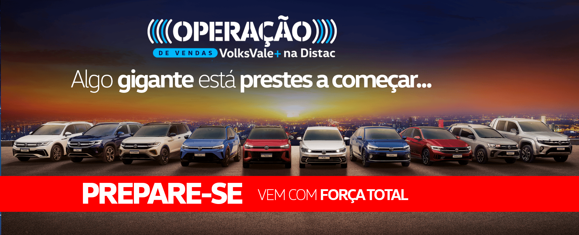 banner prepara-se operação de vds