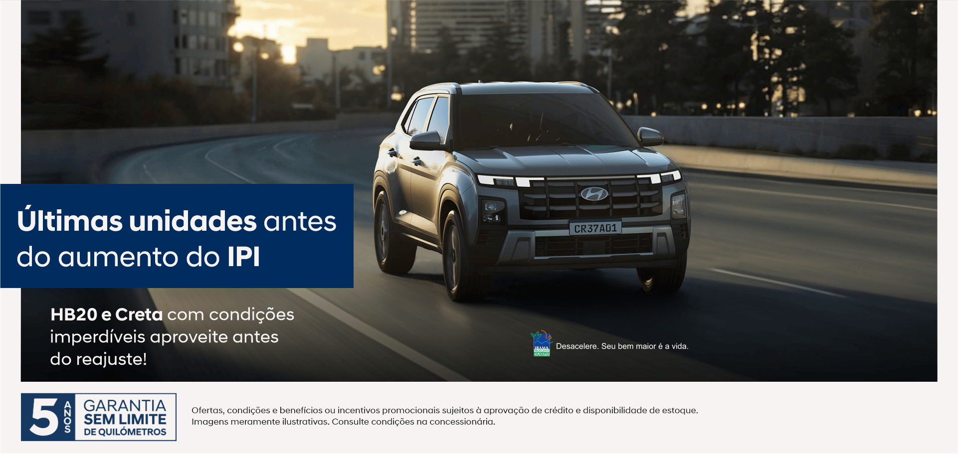 banner creta condição